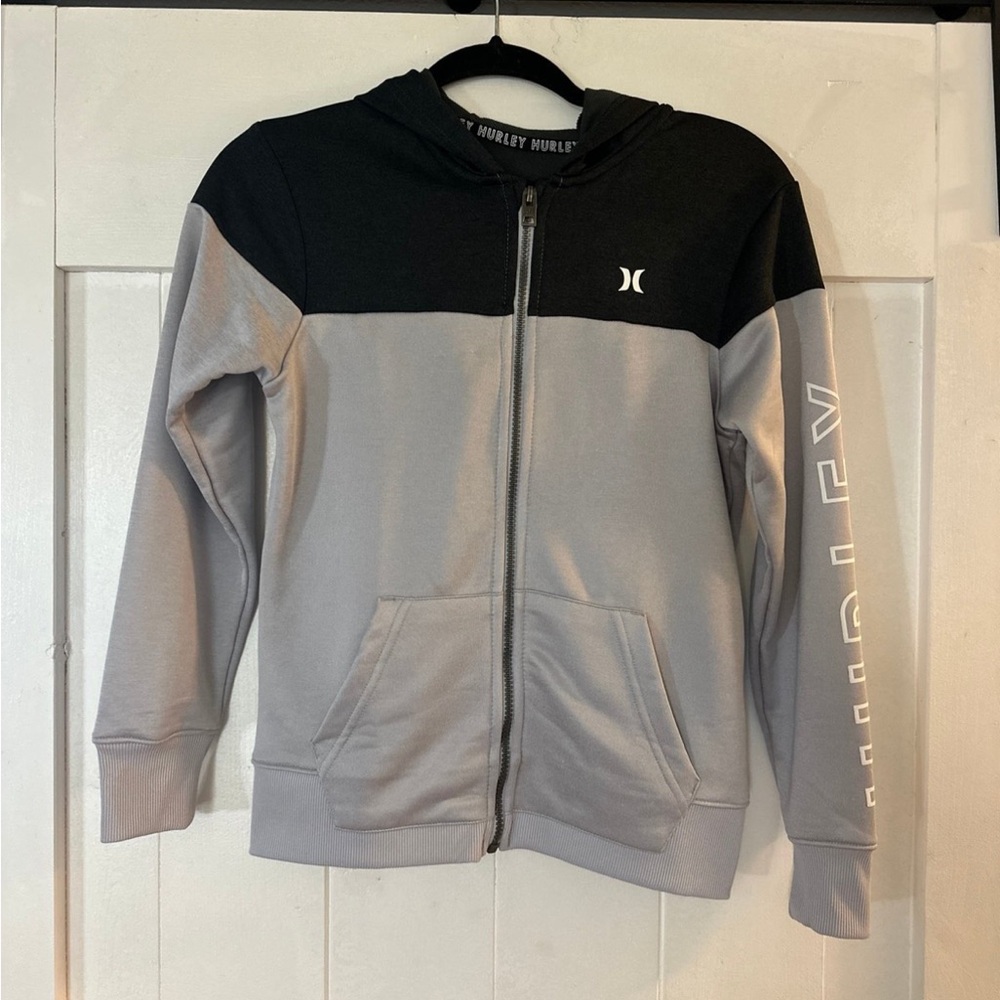 Hurley Kids Two-Tone Black and Gray Jacket